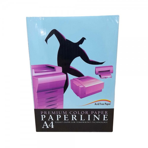Paperline Premium Color Paper Μπλε Χαρτί Εκτύπωσης A4 75gr/m² 500 Φύλλα