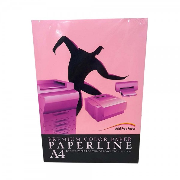 Paperline Premium Color Paper Ροζ Χαρτί Εκτύπωσης A4 75gr/m² 500 Φύλλα